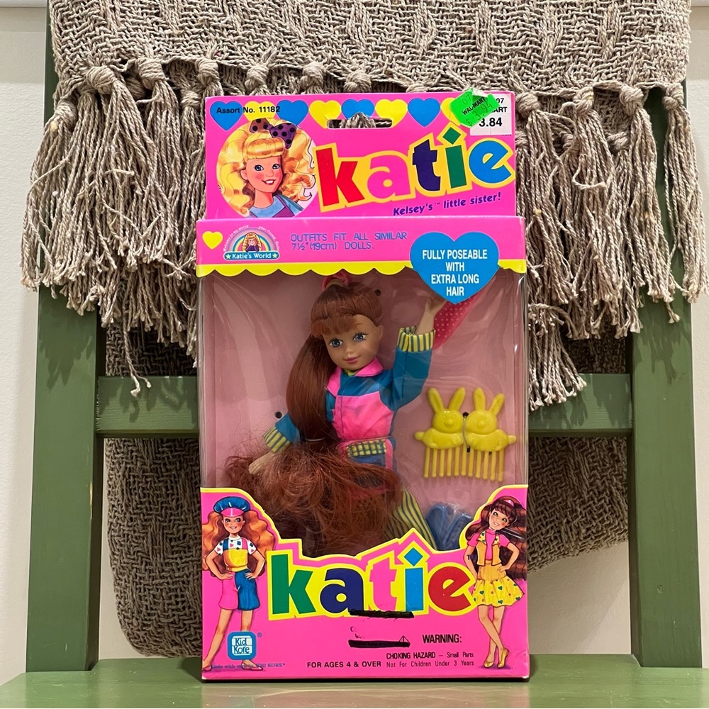 Vintage 1994 NIB Kid Kore “Katie, Kelsey’s Little Sister” Doll